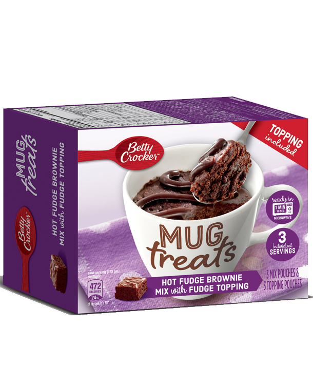 Hot Fudge Brownie Mix with Fudge Topping package