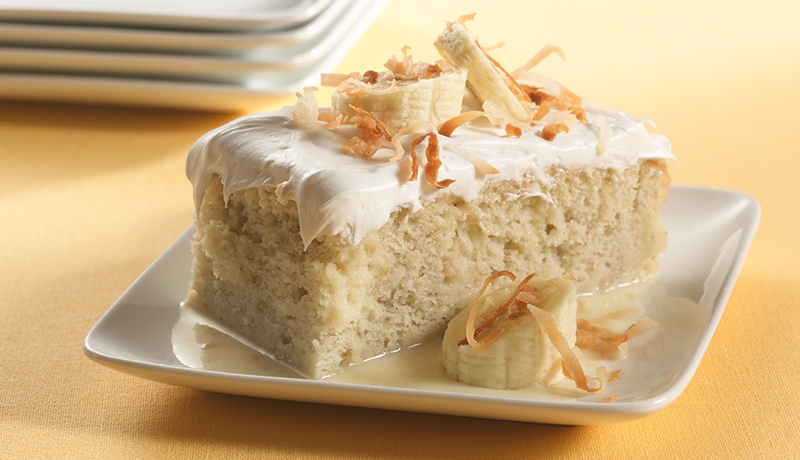 Banana Tres Leches Dessert