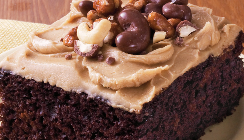 Chocolate Cashew Cake