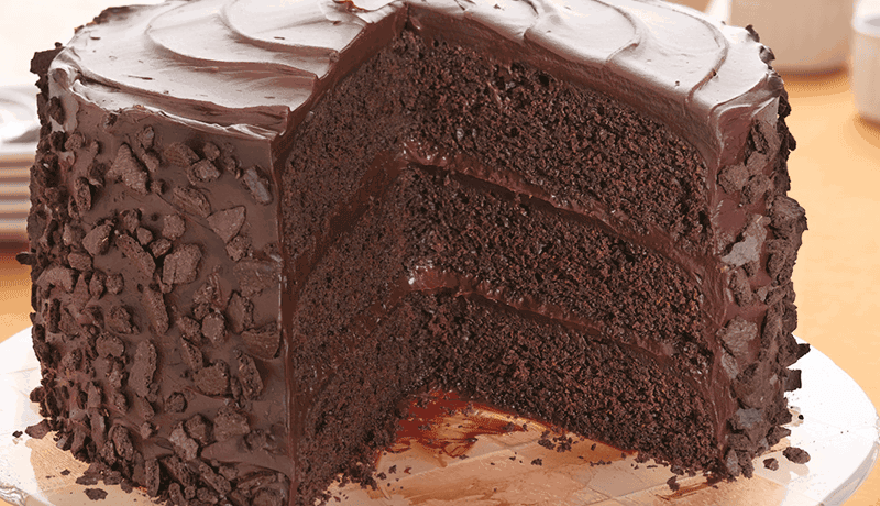 Chocolate crunch cake