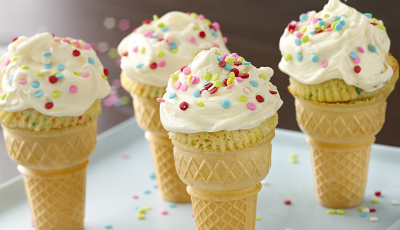 Ice Cream Cone Cakes