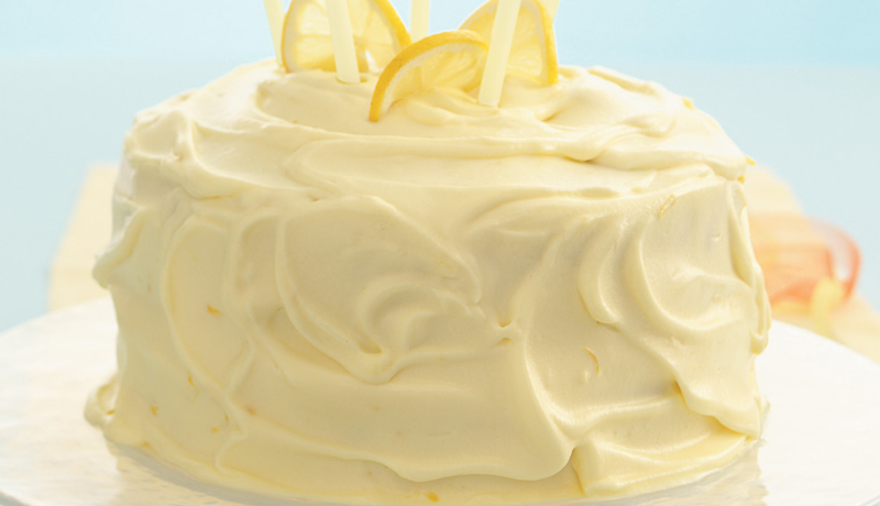 Lemon Mousse Cake