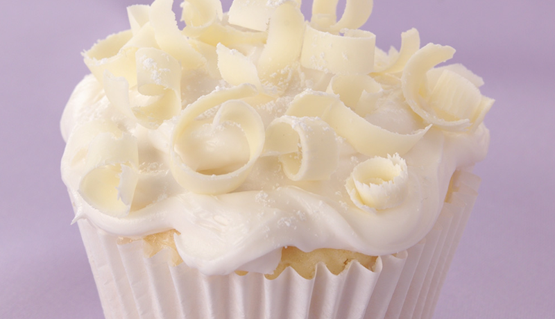 White-on-White Wedding Cupcakes